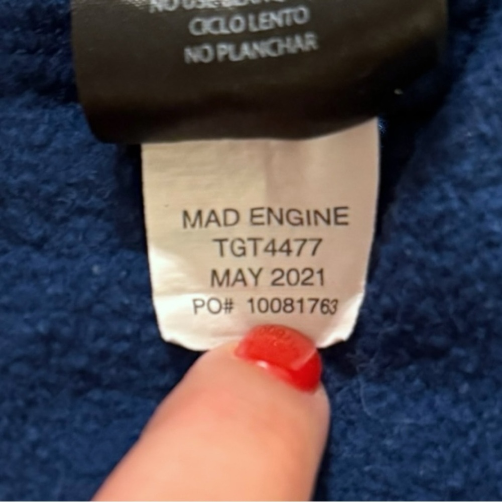 Marvel Avengers Long Sleeve Navy Sweatshirt Mad Engine Size Small May 2021 - Picture 7 of 7
